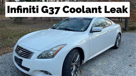 g37 coolant leak|infiniti g37 coolant leak.